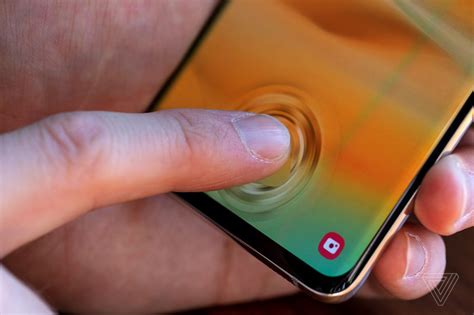 galaxy s10 fingerprint sensor